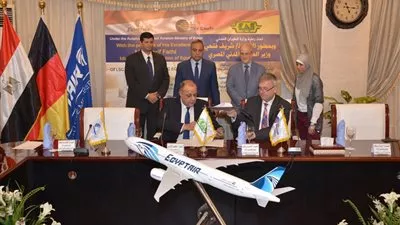 مصر للطيران تجدد الشراكة مع 