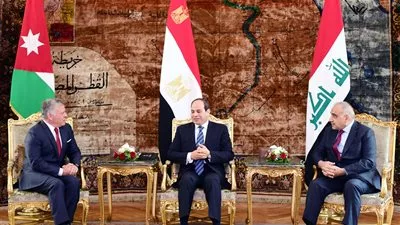 ننشر البيان الختامى للقمة الثلاثية المصرية - الأردنية - العراقية