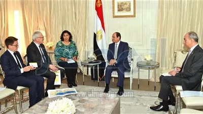 السيسي يلتقي رئيس 