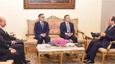 السيسي يبحث مع وزير الخارجية السويسري زيادة الاستثمارات بمصر