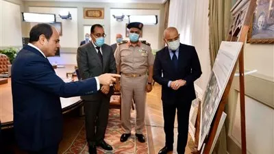 السيسي يتابع تطوير محاور ربط مناطق شرق وغرب القاهرة