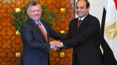 مصر والأردن يؤكدان على أن العلاقات الاقتصادية بينهما 
