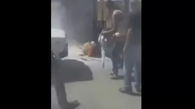 وفاة مُشعل النيران في نفسه على كورنيش الإسكندرية 