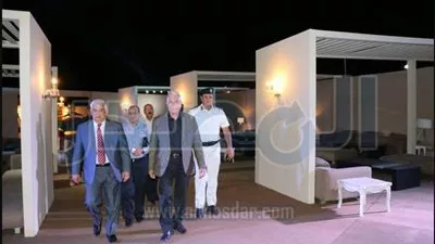 بالصور ..الاستعدات النهائية لحفل افتتاح منتدى شباب العالم بشرم الشيخ