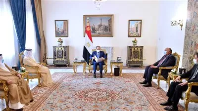السيسي يبحث دعم أواصر التعاون المشترك بين مصروالكويت