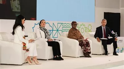 وزيرة البيئة تؤكد أهمية تضافر الجهود للوصول الى التعافى الأخضر