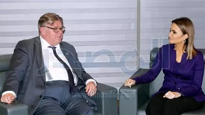 سحر نصر تبحث مع وزير خارجية فنلندا زيادة استثمارات بلاده في مصر