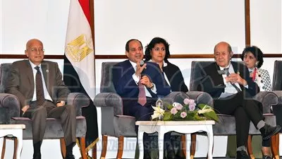 السيسي يشهد الجلسة الختامية لنموذج محاكاة مجلس الأمن الدولي 