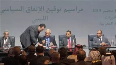 الأطراف الليبية توقع اتفاق السلام في الصخيرات المغربية