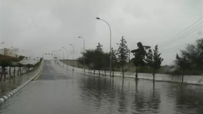 أمطار غزيرة على شرم الشيخ