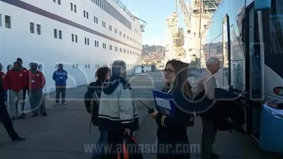 بالصور.. ميناء سفاجا يستقبل 227 سائحًا من مختلف الجنسيات