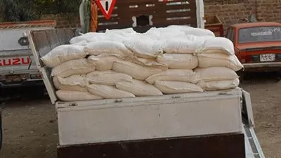 ضبط أكثر من 10 أطنان دقيق مدعم قبل تهريبهم للسوق السوداء بالجيزة