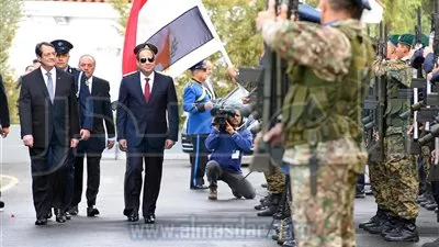 السيسي يبحث مع نظيره القبرصي التعاون في مختلف المجالات (صور)