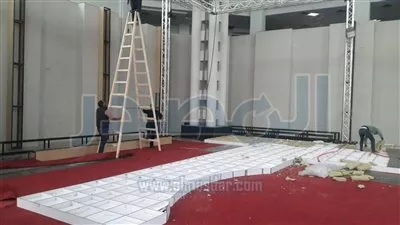 بالصور.. اتحاد الإذاعة والتليفزيون يضع اللمسات الأخيرة لـ 