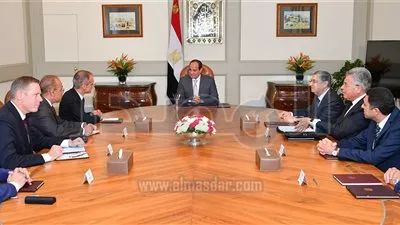 السيسي يبحث مع 