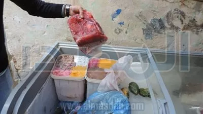 ضبط 1090 قطعة حلوى فاسدة في مطروح