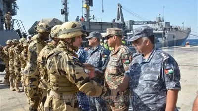 انطلاق فعاليات التدريب المصري الأردني المشترك 
