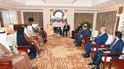 السيسى يبحث مع محمد بن راشد سبل تعزيز التعاون في جميع المجالات