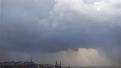 شمال سيناء تشهد أمطارًا رعدية وموجة صقيع