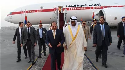 السيسي يستقبل ولي عهد أبوظبي لتعزيز التعاون بين مصر والإمارات