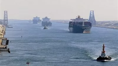 قناة السويس: عبور 41 سفينة للمجرى الملاحي بحمولات 2,5 مليون طن
