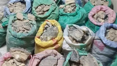 بالصور.. الجيش الثالث الميداني يضبط 1,5 طن مواد متفجرة في سيناء