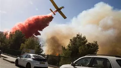 إخماد جميع الحرائق في إسرائيل