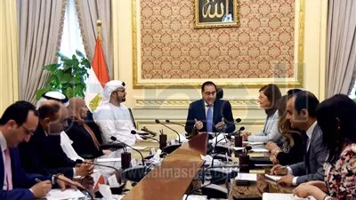 «مدبولى» يبحث مع وفد وزارى إماراتى تعزيز التعاون فى مجال الإصلاح الإدارى