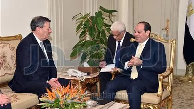 تفاصيل لقاء السيسي بوزير خارجية أوروجواي