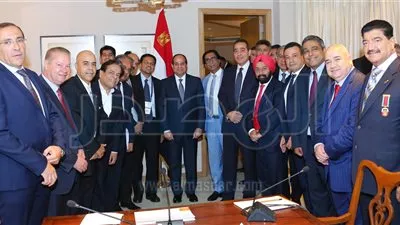 صور: السيسي يعرض على الهند برنامج مصر للتنمية المستدامة