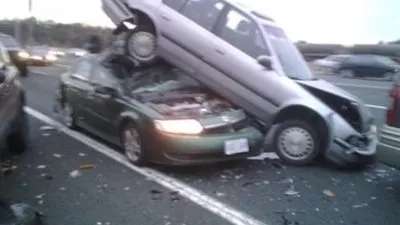 مصرع شخص وإصابة 6 إثر انقلاب سيارة بكفر الشيخ