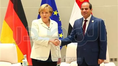 خلال لقائها السيسي.. ميركل: ندعم قرار مصر في قرض صندوق النقد