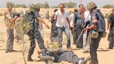 المتحدث العسكرى:مقتل  ارهابى واصابة ضابط صف فى مطاردة بمنطقة الواحات 