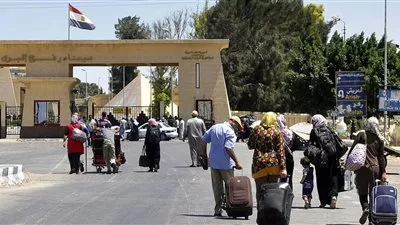 استمرار فتح معبر رفح أمام العالقين الفلسطينيين