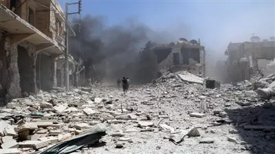 مقتل 250 مدنيا في غارات جوية على أحياء حلب