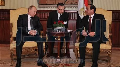  الرئيس الروسى بوتين يصل القاهرة فى زيارة رسمية تستغرق يومين