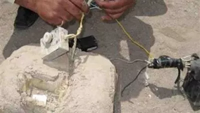 إبطال مفعول عبوة بدائية الصنع زرعها مجهولين بجوار استراحة حكمدار القليوبية