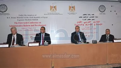 بدء فعاليات المؤتمر العربى الاول للإصلاح الإدارى بمشاركة 14 جهة عربية ودولية