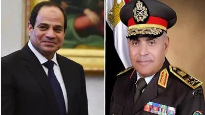وزير الدفاع يهنئ السيسي بـ