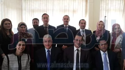 وفد وزارى أردنى يبحث تبادل الخبرات مع وزارة 