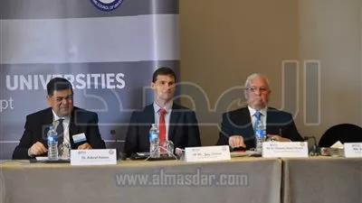 إفتتاح ملتقى  صانعى سياسات التعليم العالى فى مصر والمملكة المتحدة