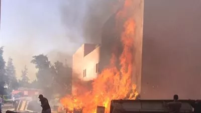 السيطرة على حريق داخل مدينة الإنتاج الإعلامي