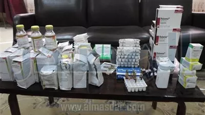 ضبط مسئول صيدلية بحيازته أدوية خاصة بالتأمين الصحي في المنوفية