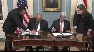 مذكرة تفاهم بين مصر والولايات المتحدة في مجال حماية الآثار