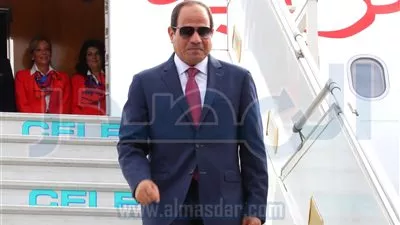 السيسي يصل الإمارات في زيارة تستغرق يومين