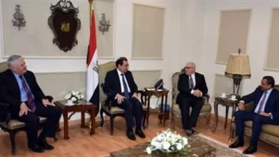 وزير البترول يبحث مع 