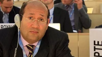 مؤتمر صحفي لمندوب مصر بـ 