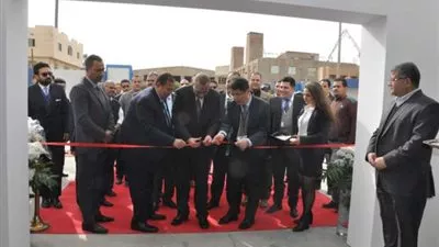 محافظ الجيزة يفتتح مصنع 