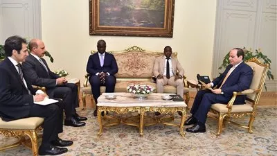 السيسى يستقبل المبعوث الشخصي لرئيس جمهورية غينيا بيساو