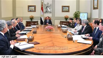 الرئيس يتابع الموقف التنفيذي للوصلات المنزلية للصرف الصحي والمياه بالقرى